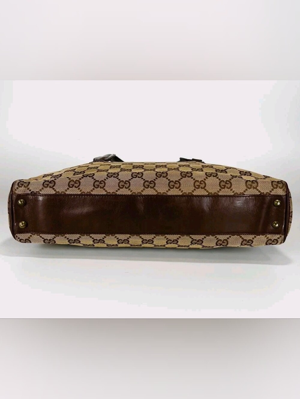 Authentic Vintage Gucci GG Canvas Boston Bag or Shoulder Bag - Picture 4 of 13